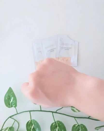 クリアバウンスクリーム /BENEFIQUE/フェイスクリームを使ったクチコミ(4枚目)