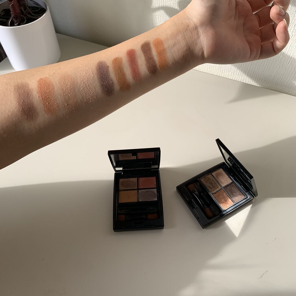 ミネラルクラッシィシャドー/エトヴォス/アイシャドウパレットを使ったクチコミ（2枚目）