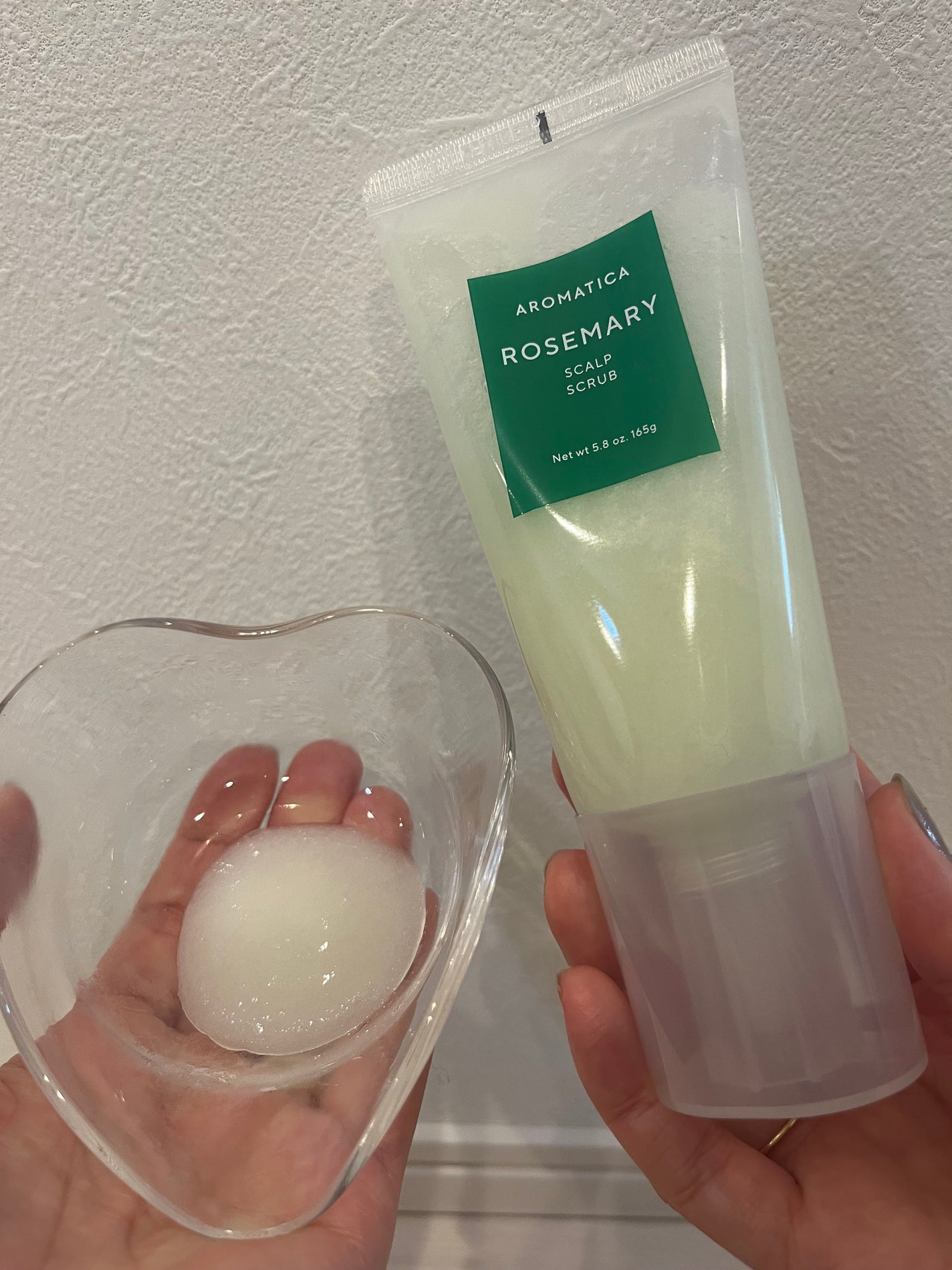 ローズマリー スカルプ スクラブ/AROMATICA/ヘッドスクラブを使ったクチコミ(1枚目)