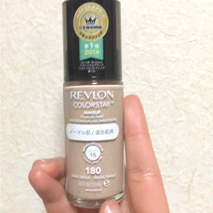 カラーステイ メイクアップ/REVLON/リキッドファンデーションを使ったクチコミ(1枚目)