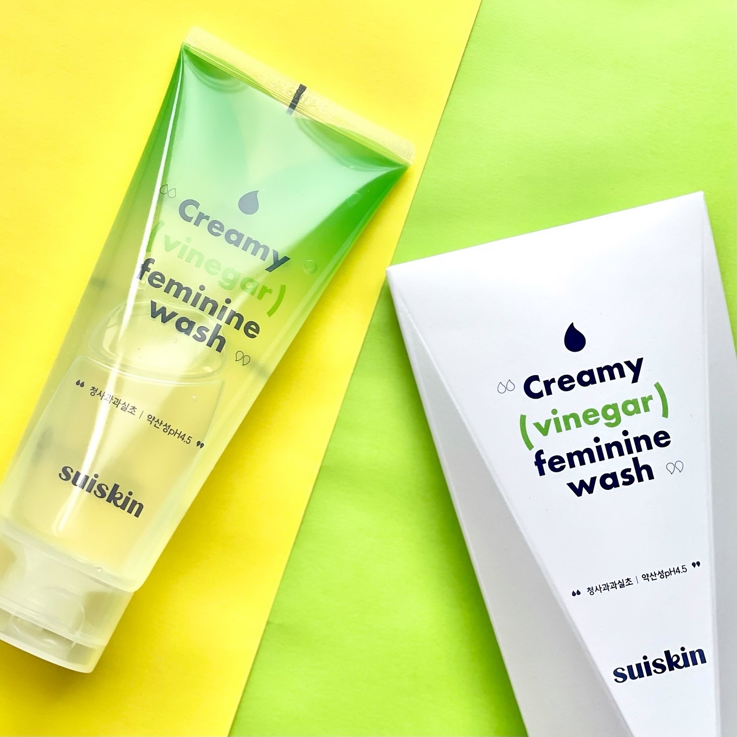 #PR #suiskin #スイスキン
@suiskin_japan
クリーミービネガーフェミニンウォッシュ
200ml

弱酸性のデリケートゾーン専用ソープ🫧

ジェルタイプなので、泡立ててから使用。

泡切れが良くやさしい洗い上がりだ