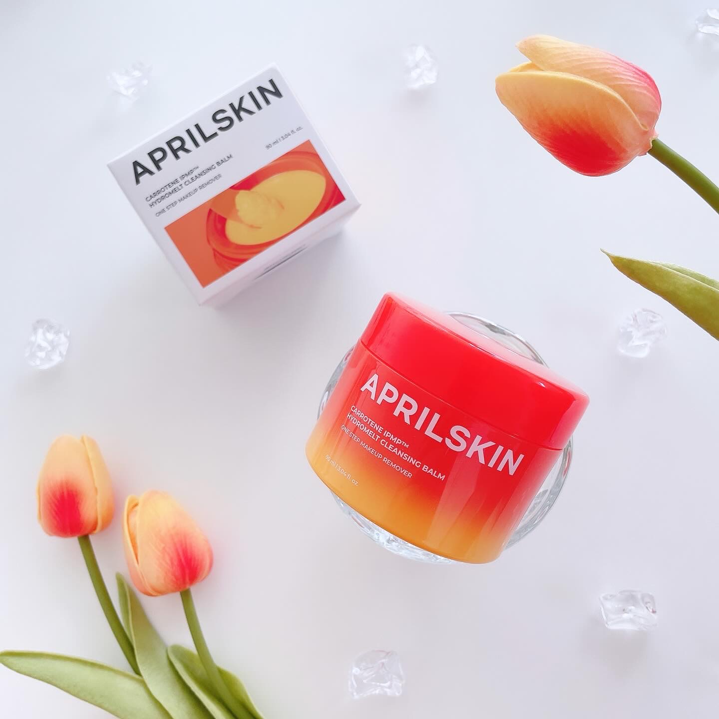 カロテンIPMP(TM) とろけるクレンジングバーム /APRILSKIN/クレンジングバームを使ったクチコミ（1枚目）