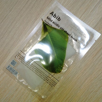弱酸性pHシートマスク ドクダミフィット/Abib /シートマスク・パックを使ったクチコミ(1枚目)