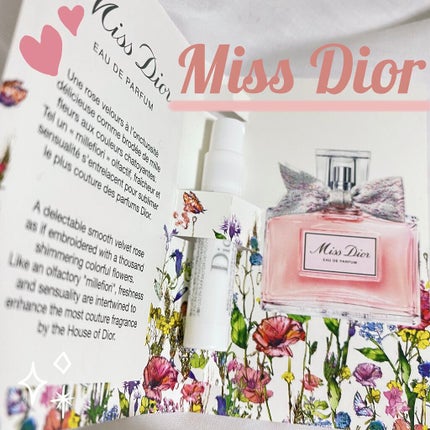 ミス ディオール オードゥ パルファン/Dior/香水(レディース)を使ったクチコミ(1枚目)