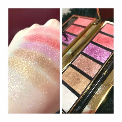 メイクパレット シマー ラッシュ/YVES SAINT LAURENT BEAUTE/アイシャドウパレットを使ったクチコミ(2枚目)