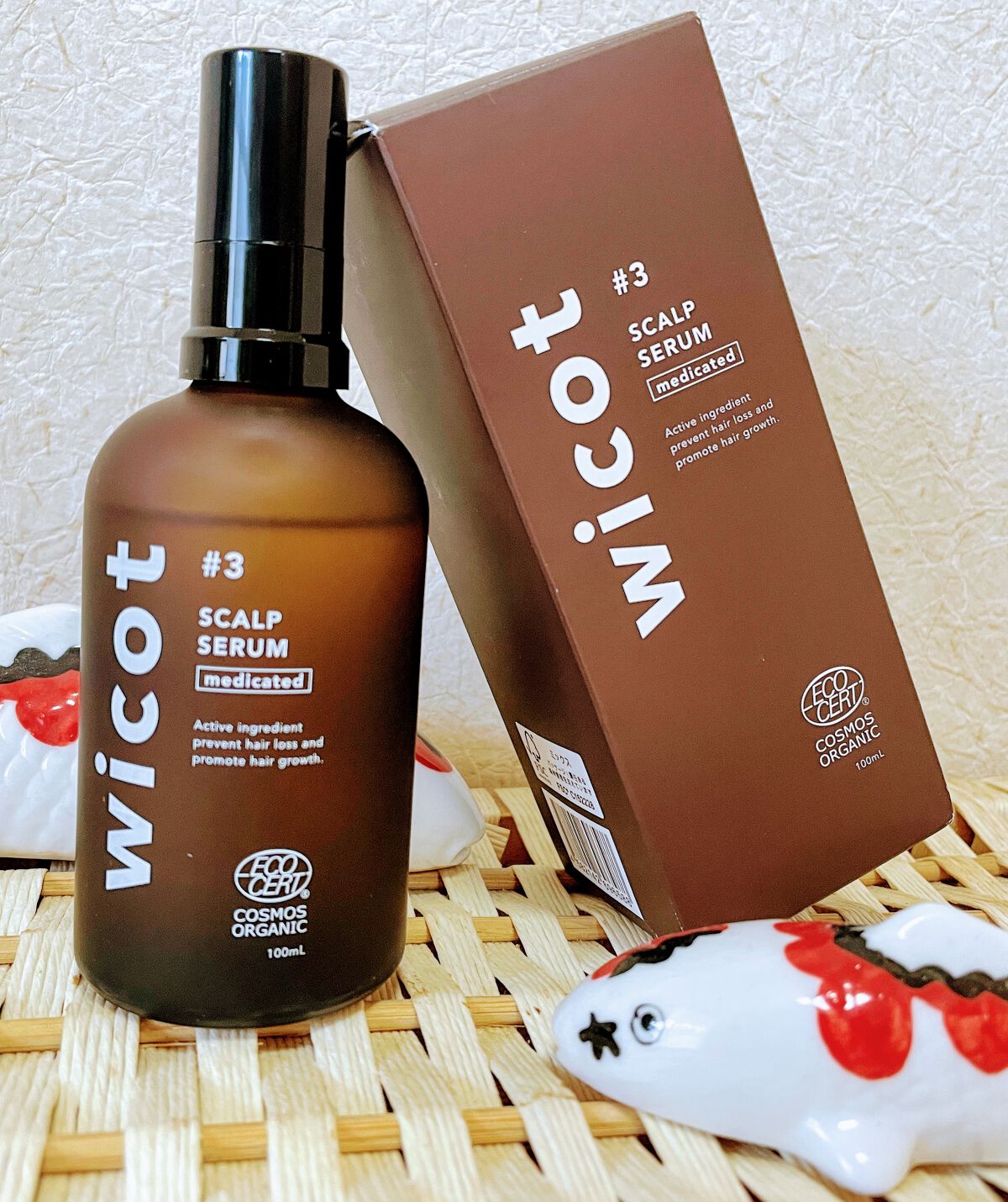 薬用スカルプセラム/wicot/頭皮ローションを使ったクチコミ（1枚目）