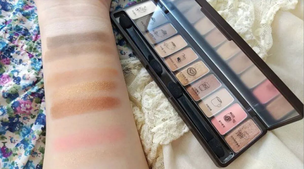 プレイカラー アイシャドウ/ETUDE/アイシャドウパレットを使ったクチコミ（3枚目）