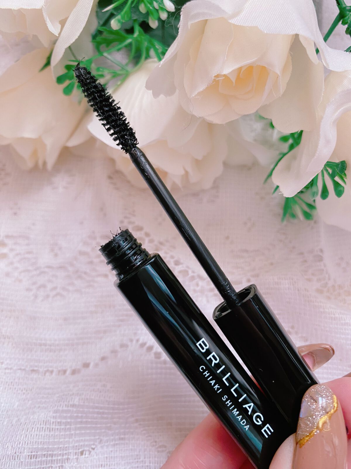 ラッシュデザイナー・ビルドアップマスカラ ボリュームロング ブラック/ブリリアージュ/マスカラを使ったクチコミ（2枚目）