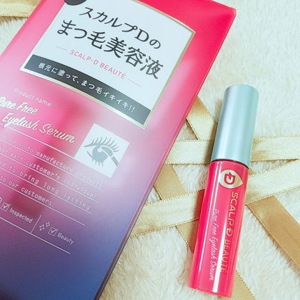 スカルプD ボーテ ピュアフリーアイラッシュセラム/アンファー(スカルプD)/まつげ美容液を使ったクチコミ(1枚目)