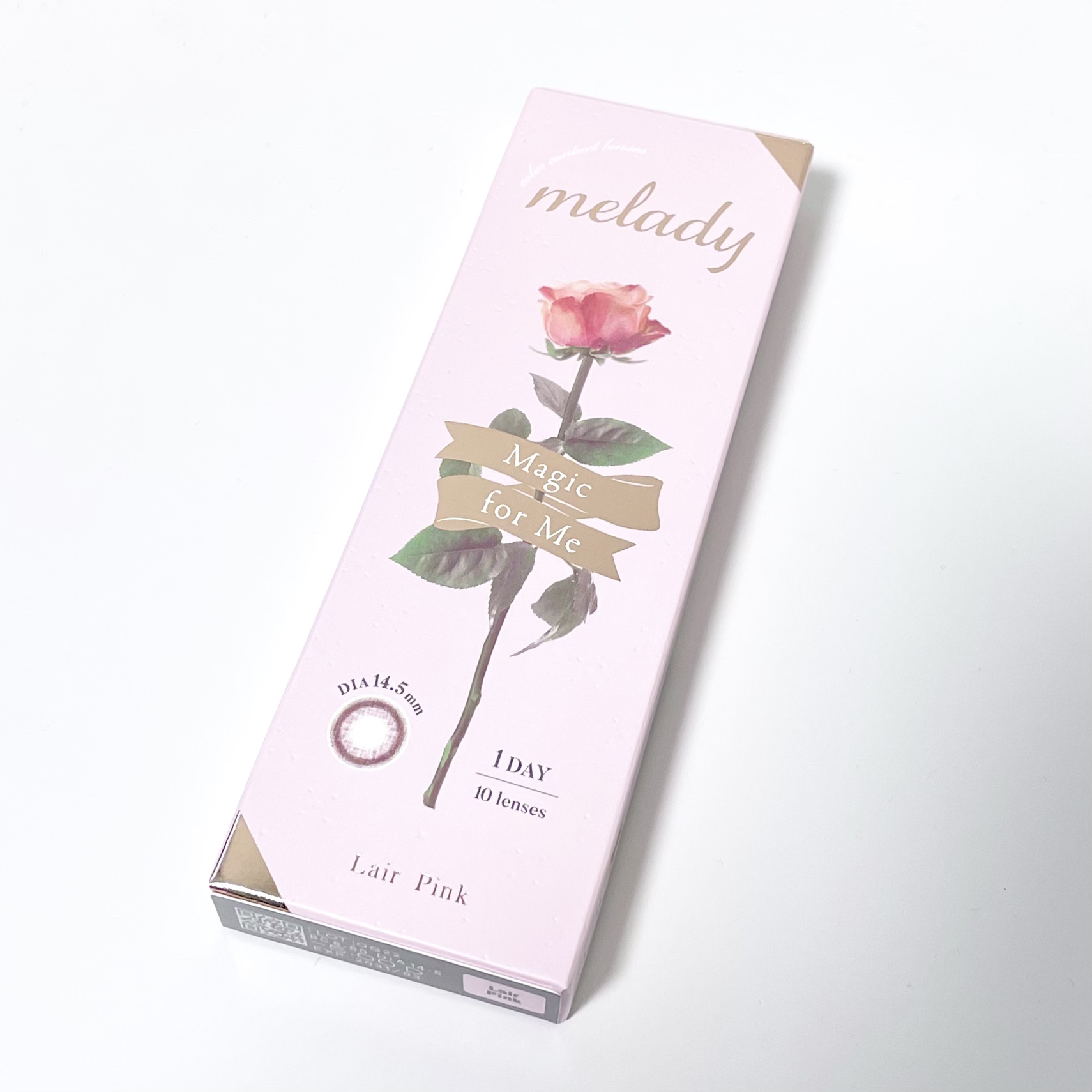 melady 1day ライアーピンク/melady/ワンデー（１DAY）カラコンを使ったクチコミ（2枚目）