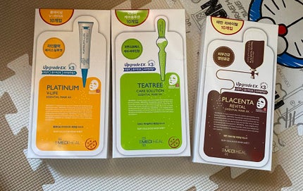 プラチナム V-LIFE エッセンシャルマスク EX/MEDIHEAL/シートマスク・パックを使ったクチコミ(1枚目)