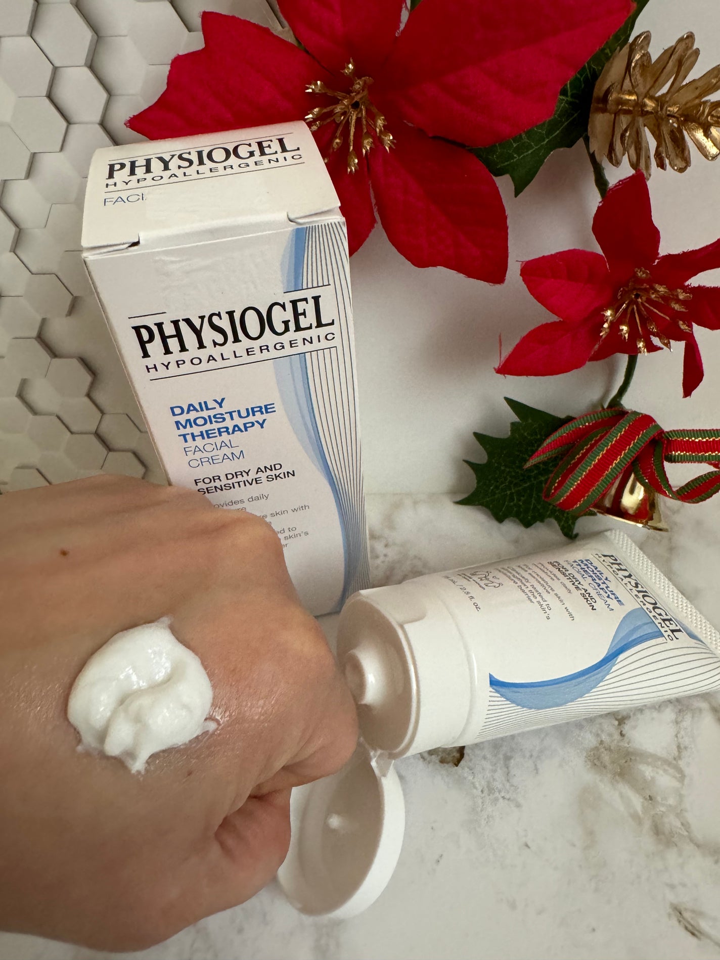 DMT インテンシブフェイシャルクリーム/PHYSIOGEL/フェイスクリームを使ったクチコミ(3枚目)