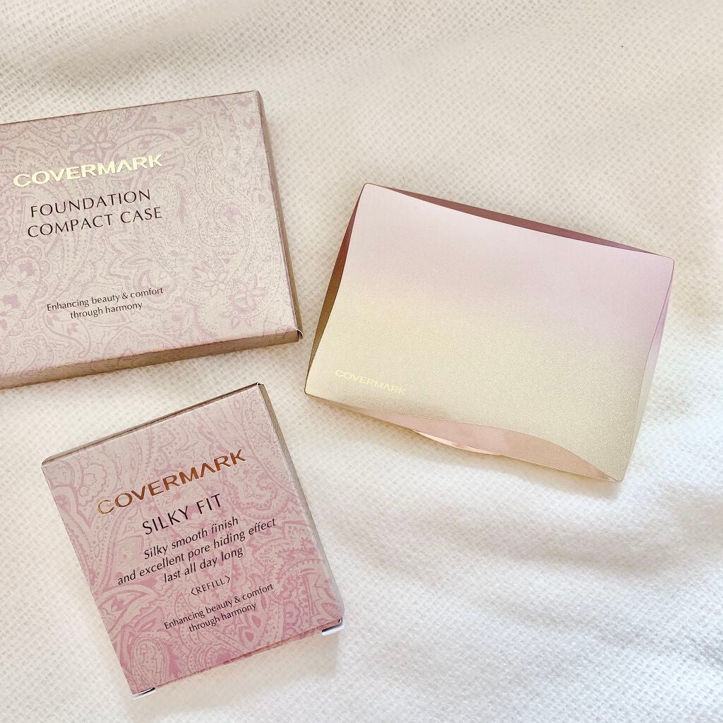 シルキー フィット/COVERMARK/パウダーファンデーションを使ったクチコミ(2枚目)