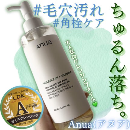 ドクダミ ポアコントロールクレンジングオイル/Anua/オイルクレンジングを使ったクチコミ(1枚目)