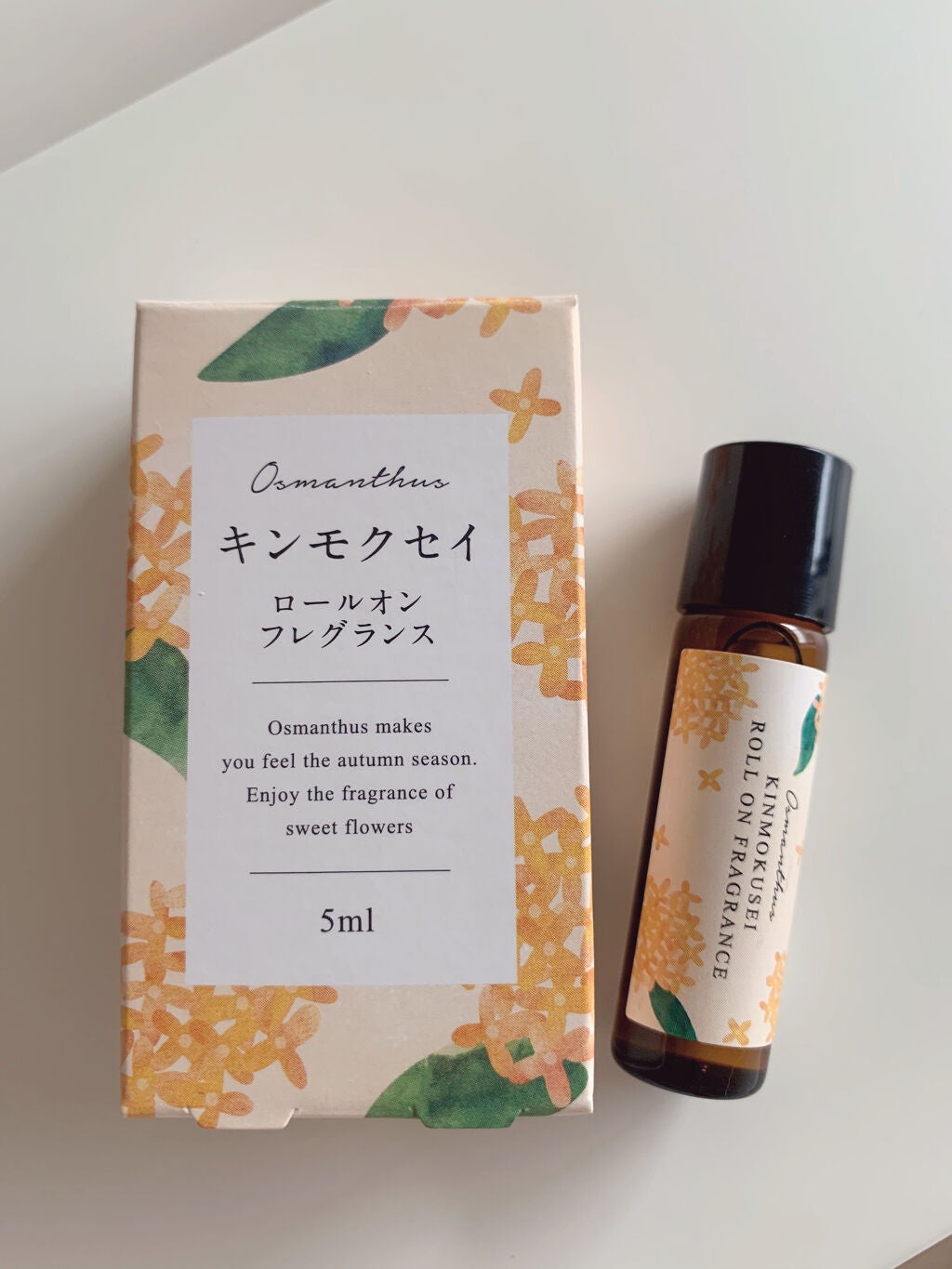 金木犀 ロールオンフレグランス/生活の木/香水(その他)を使ったクチコミ(1枚目)