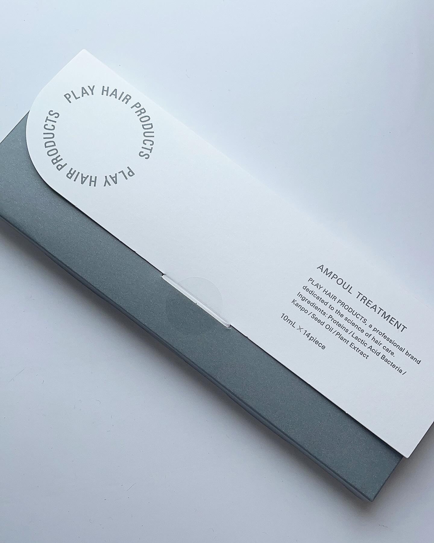 アンプルトリートメント/PLAY HAIR PRODUCTS/アウトバストリートメントを使ったクチコミ（1枚目）