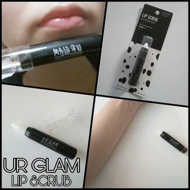 UR GLAM　LIP SCRUB/U R GLAM/リップスクラブを使ったクチコミ（1枚目）