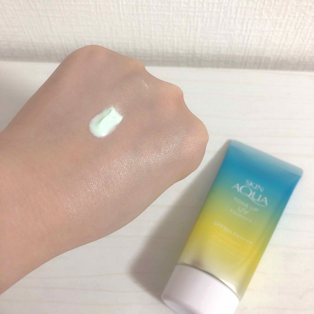 スキンアクア トーンアップUVエッセンス/スキンアクア/日焼け止めクリームを使ったクチコミ（2枚目）
