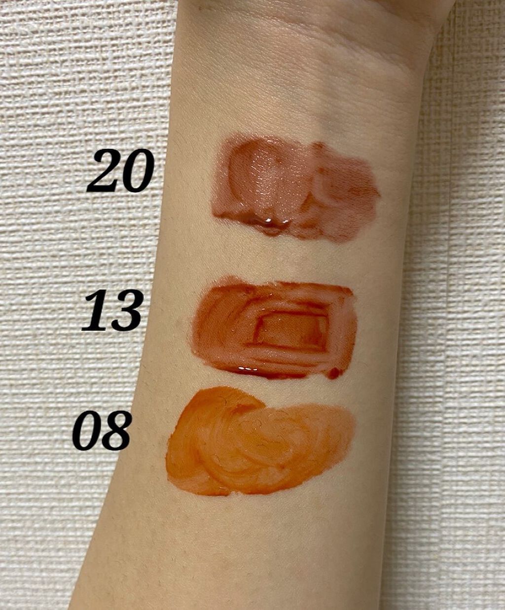 ジューシーラスティングティント/rom&nd/リップティントを使ったクチコミ(2枚目)