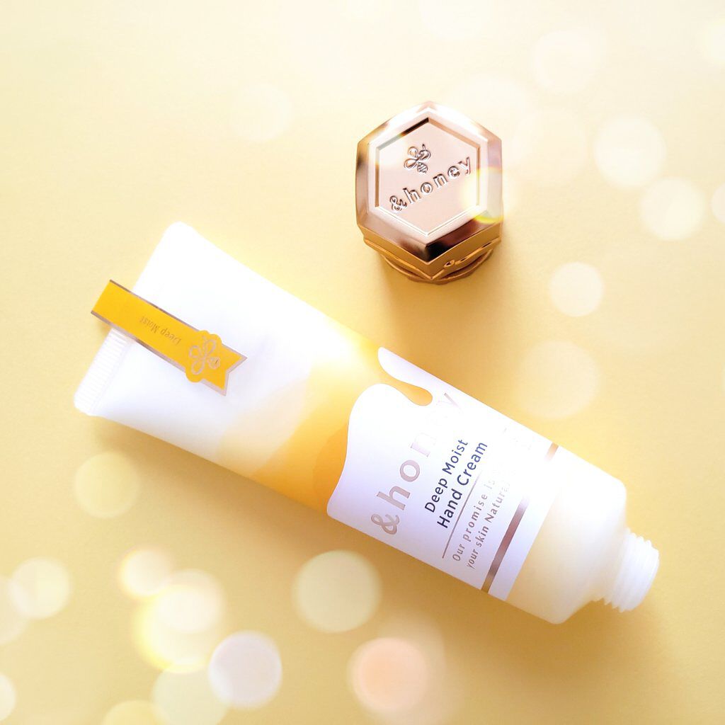 アンドハニー　ディープモイスト ハンドクリーム/&honey/ハンドクリームを使ったクチコミ（2枚目）