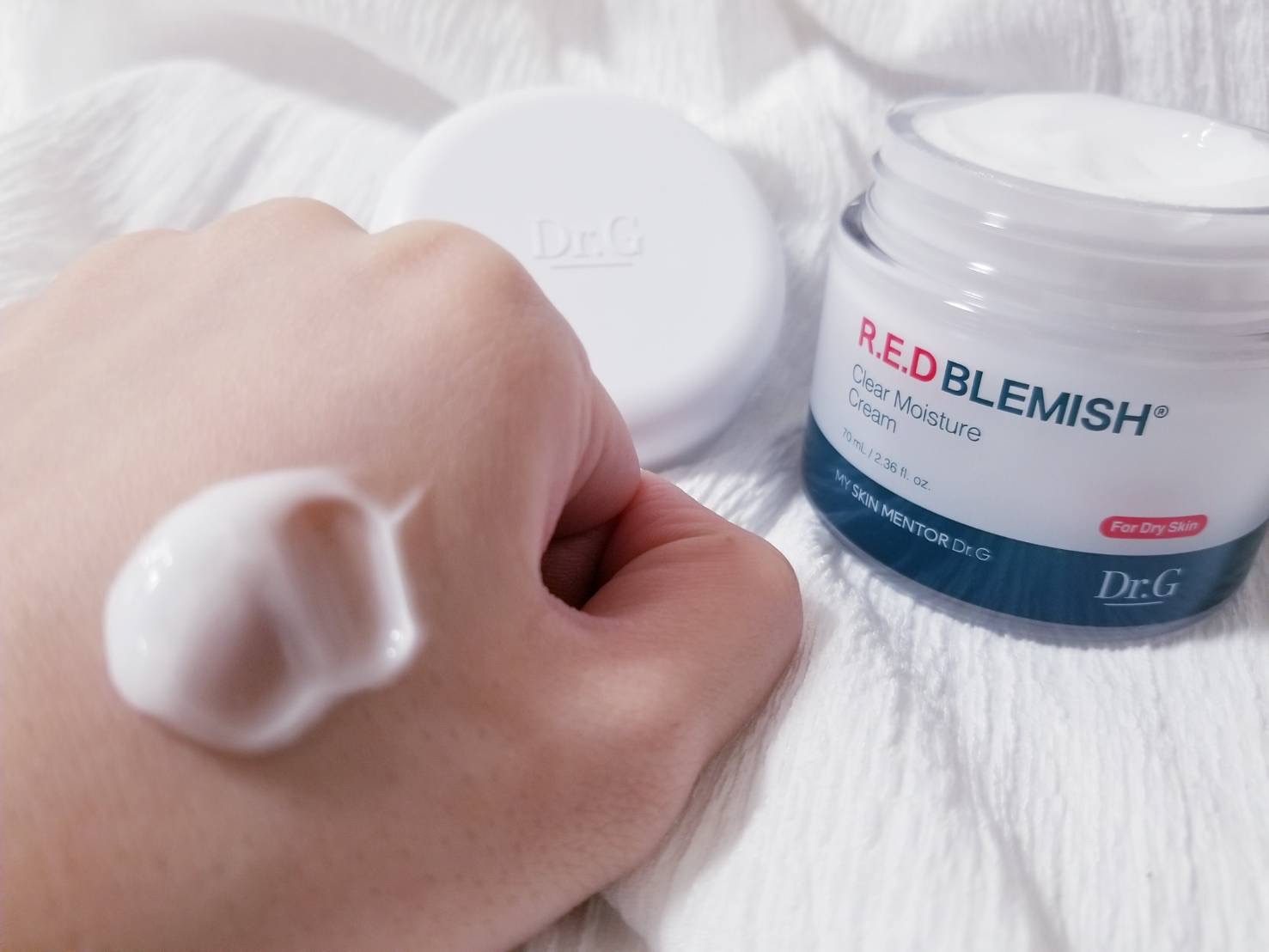 レッドブレミッシュ クリアモイスチャークリーム/Dr.G/フェイスクリームを使ったクチコミ（3枚目）