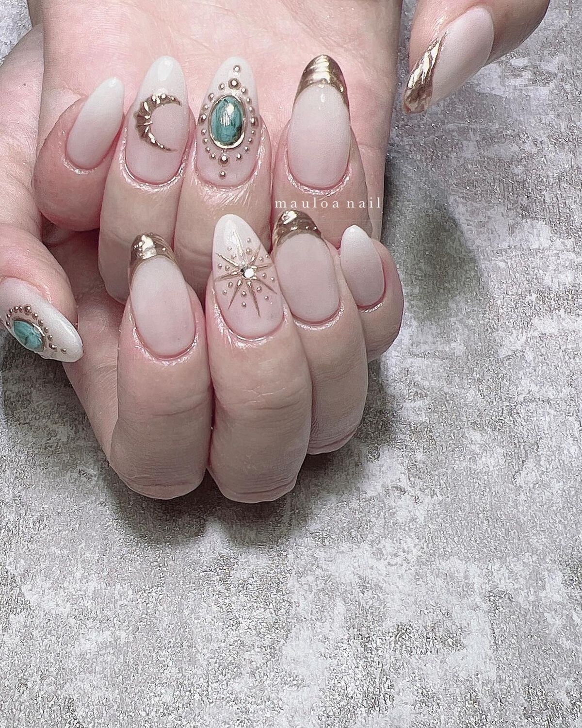 mauloa_nail on LIPS 「・過去画像から😊久々のご来店✨ありがとうございました💕・ネイル..」(1枚目)