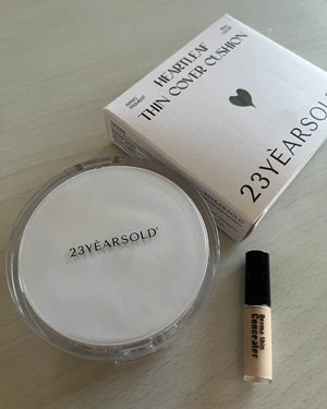 ハートリーフシーンカバークッション/23years old/クッションファンデーションを使ったクチコミ(1枚目)