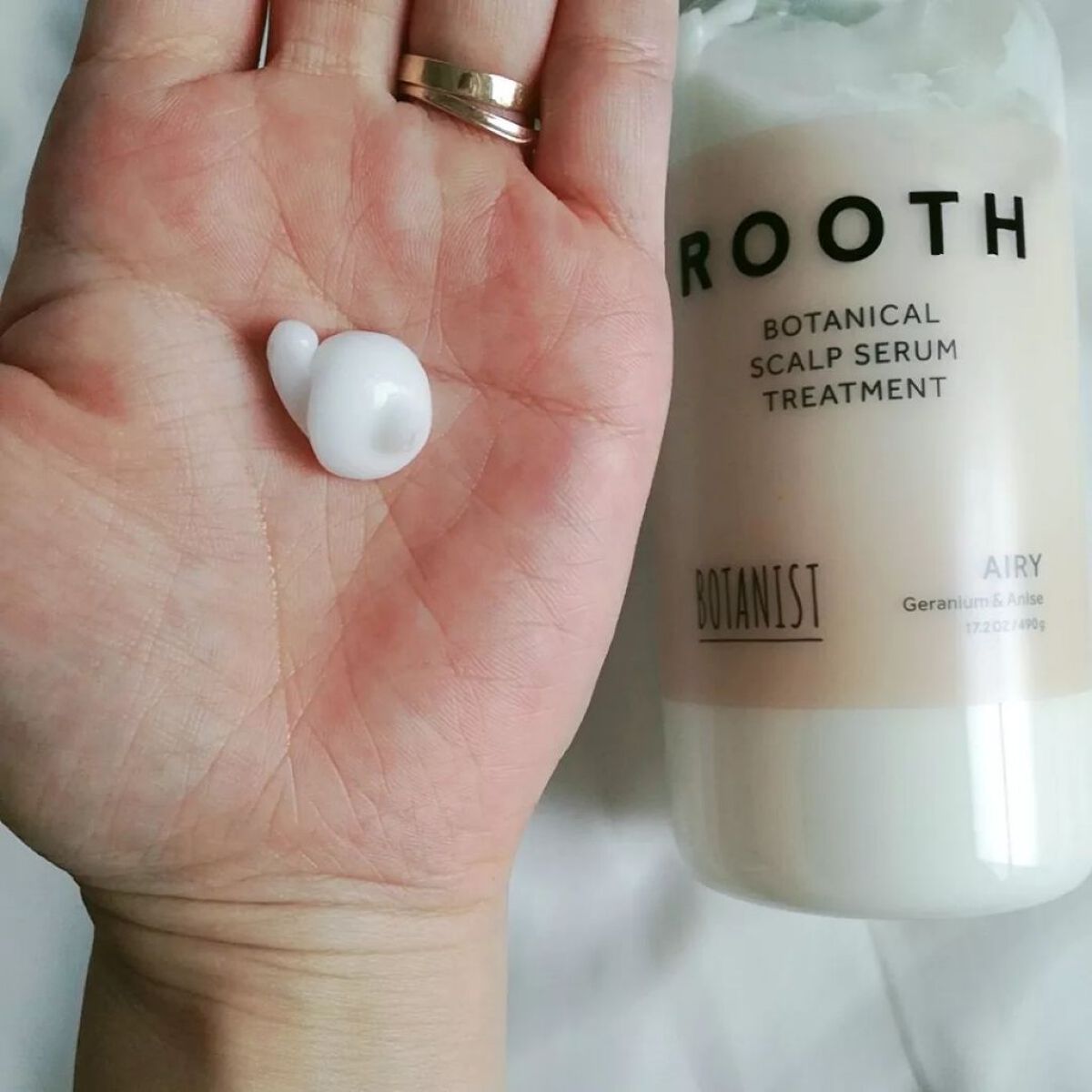 ルース ボタニカルスカルプセラム シャンプー・トリートメント(エアリー)/BOTANIST/市販シャンプーを使ったクチコミ(3枚目)