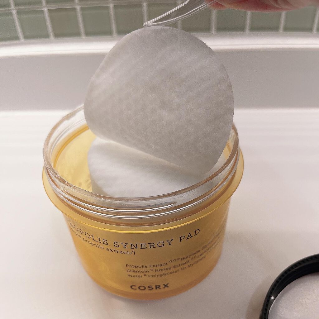 フルフィットプロポリスシナジーパッド/COSRX/トナーパッドを使ったクチコミ（2枚目）