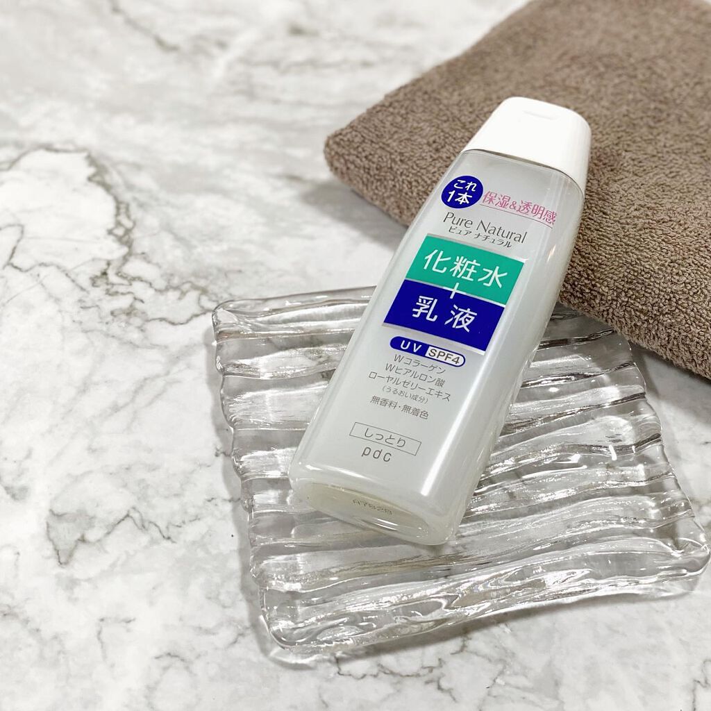 ピュア ナチュラル エッセンスローション UV(旧)/pdc/乳液を使ったクチコミ(1枚目)