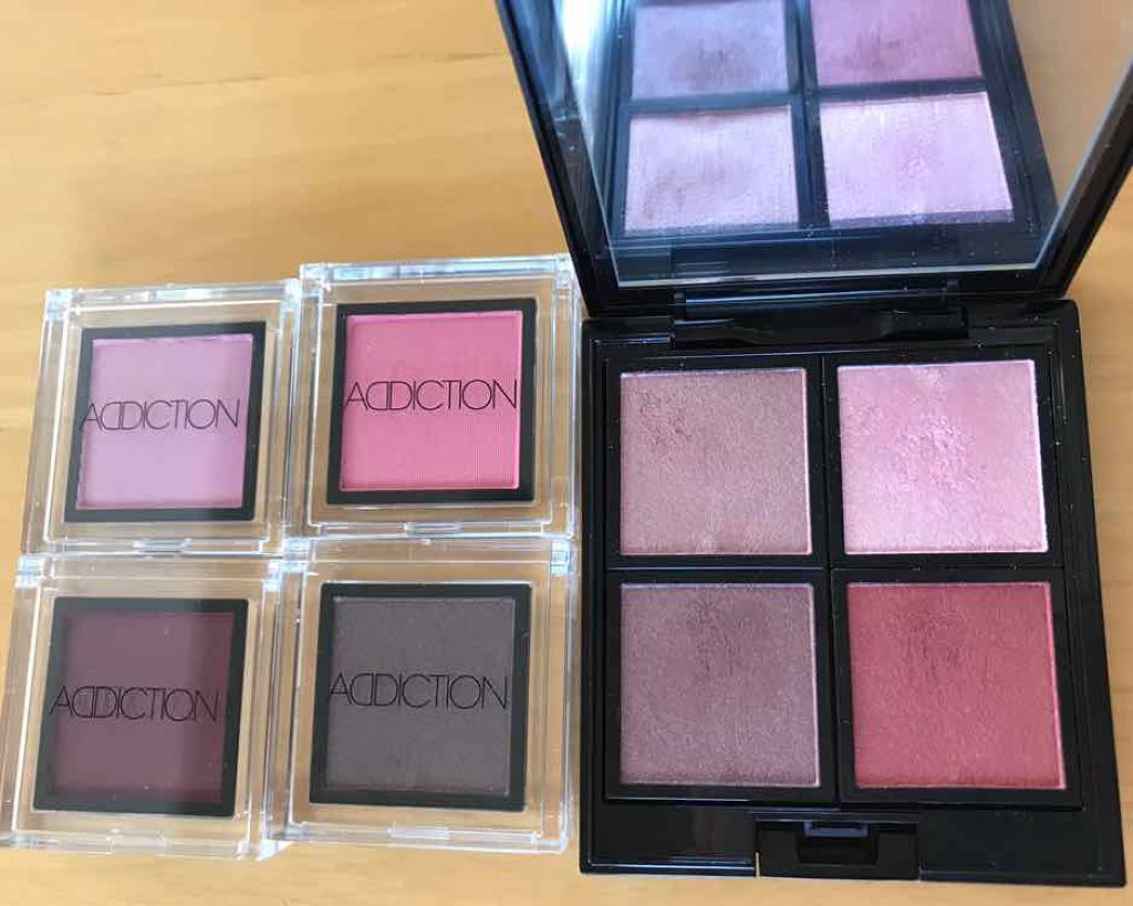 アディクション ザ アイシャドウ 143 Burnt Pink (M)★限定色/ADDICTION/単色アイシャドウを使ったクチコミ（3枚目）
