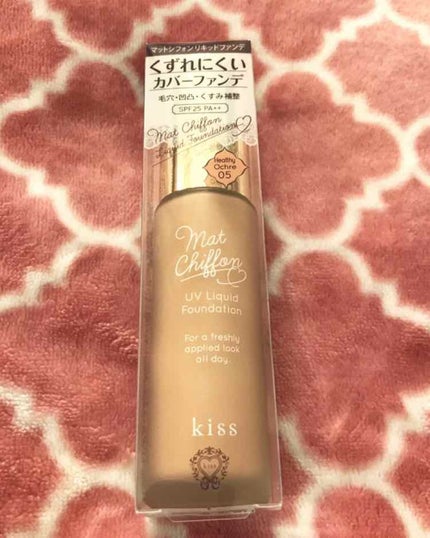 マットシフォン UVリキッドファンデ/KiSS/リキッドファンデーションを使ったクチコミ(2枚目)
