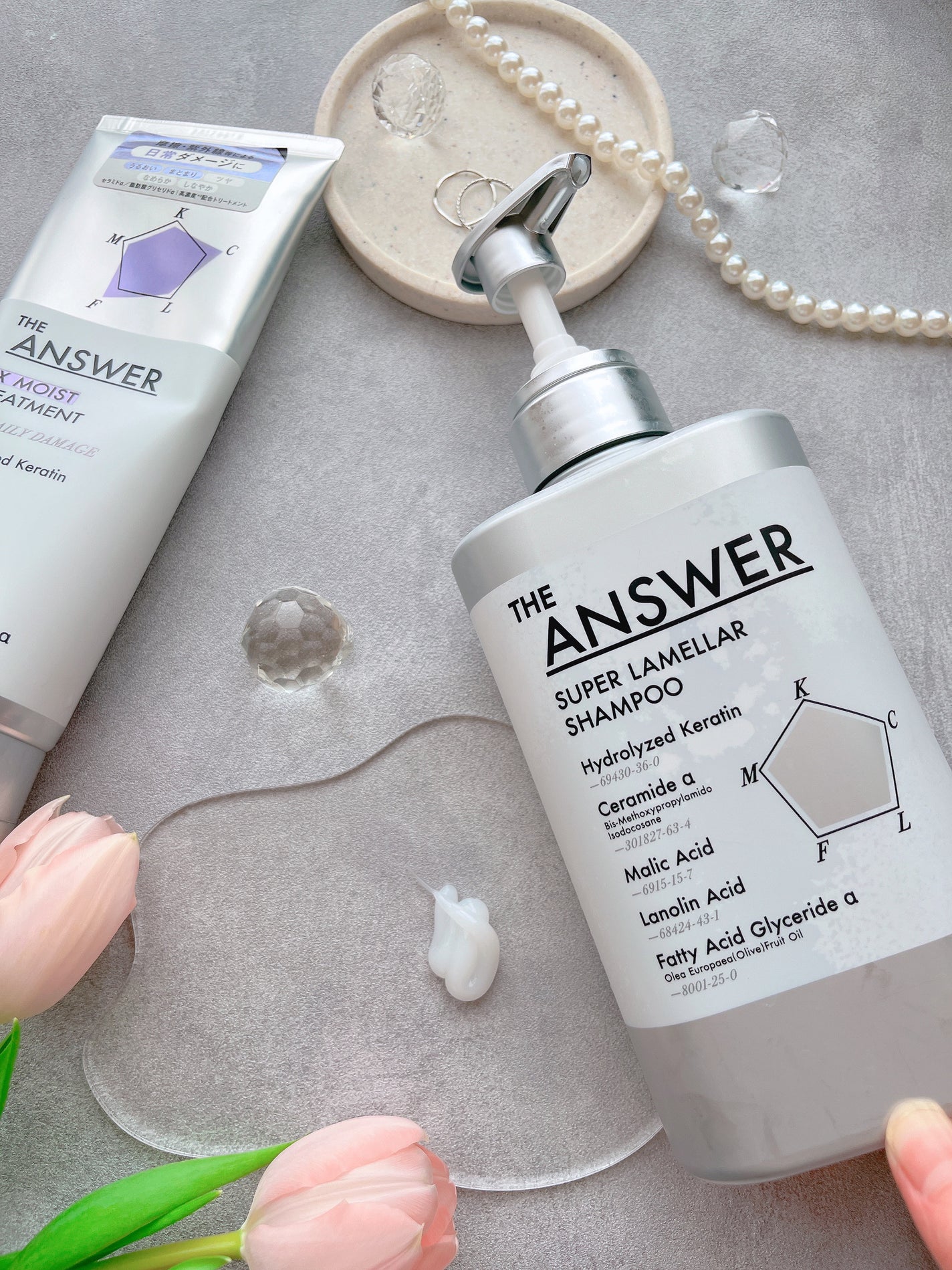THE ANSWER スーパーラメラシャンプー/THE ANSWER/市販シャンプーを使ったクチコミ(2枚目)