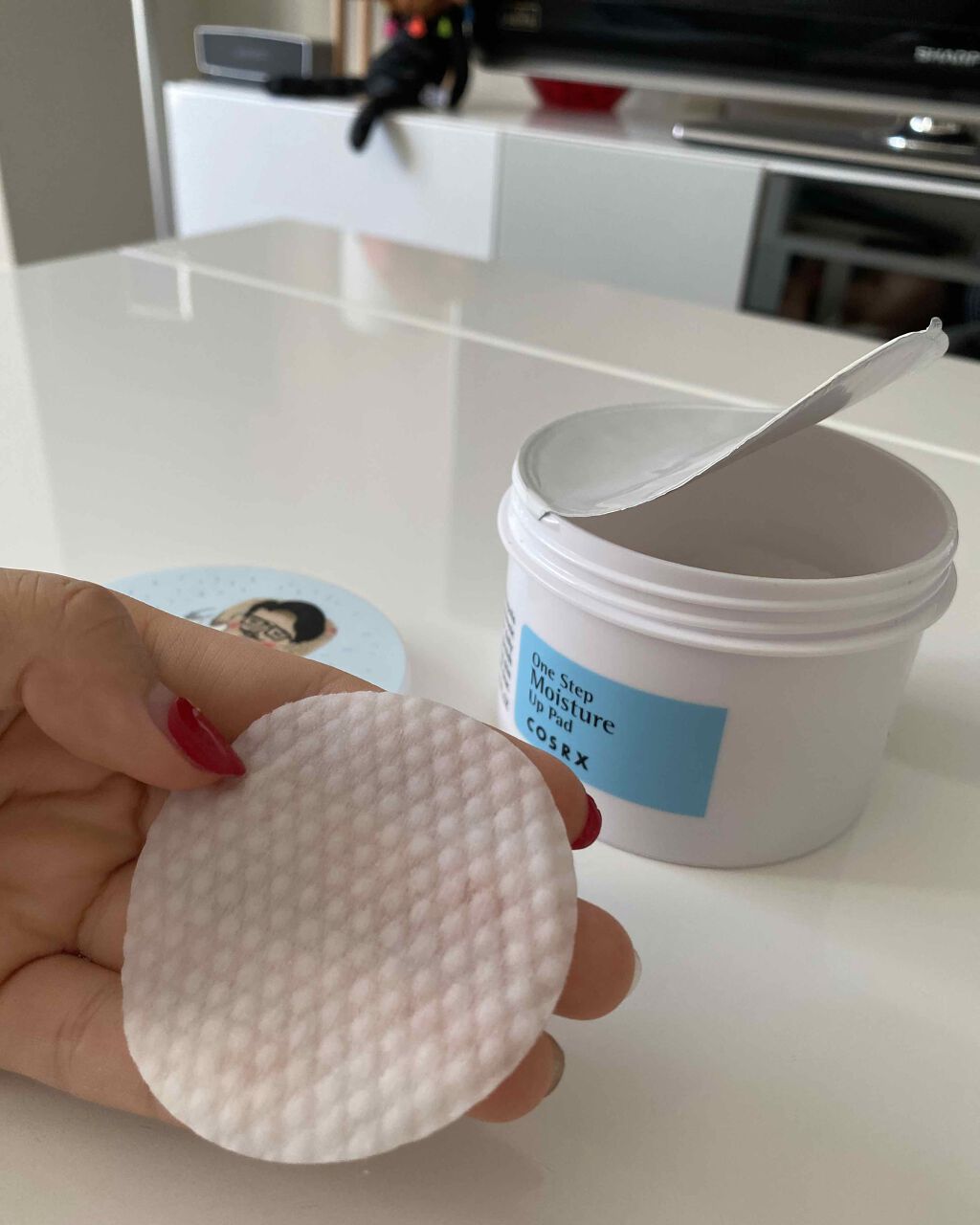 ワンステップモイスチャーアップパッド/COSRX/トナーパッドを使ったクチコミ（2枚目）