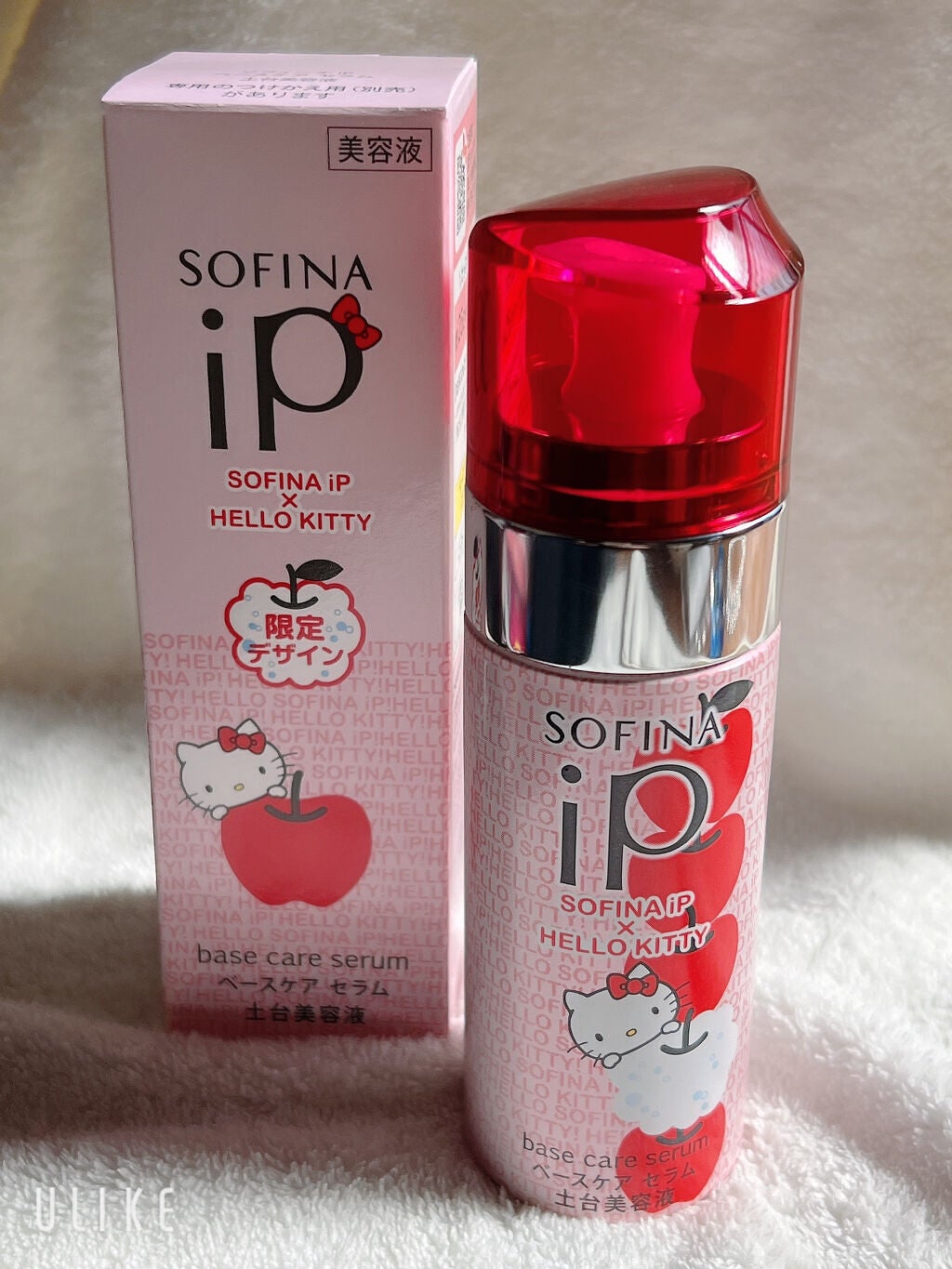 ベースケア セラム<土台美容液>ハローキティコラボ限定デザイン/SOFINA iP/美容液を使ったクチコミ(1枚目)