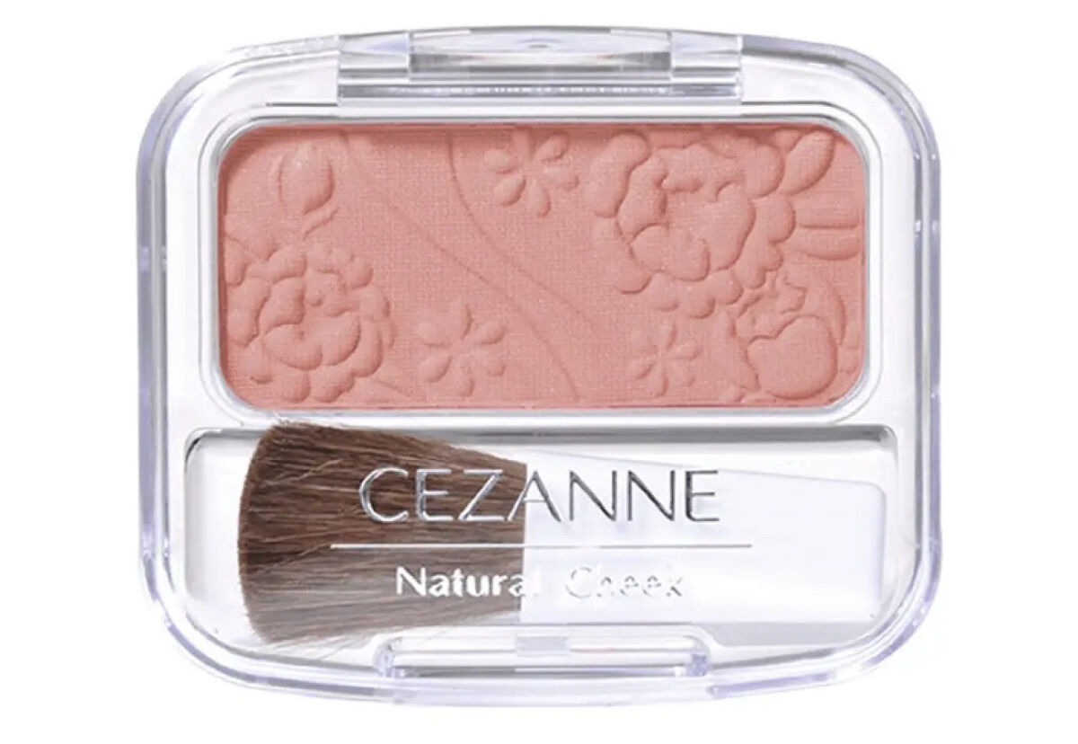 ナチュラル チークN/CEZANNE/パウダーチークを使ったクチコミ（1枚目）