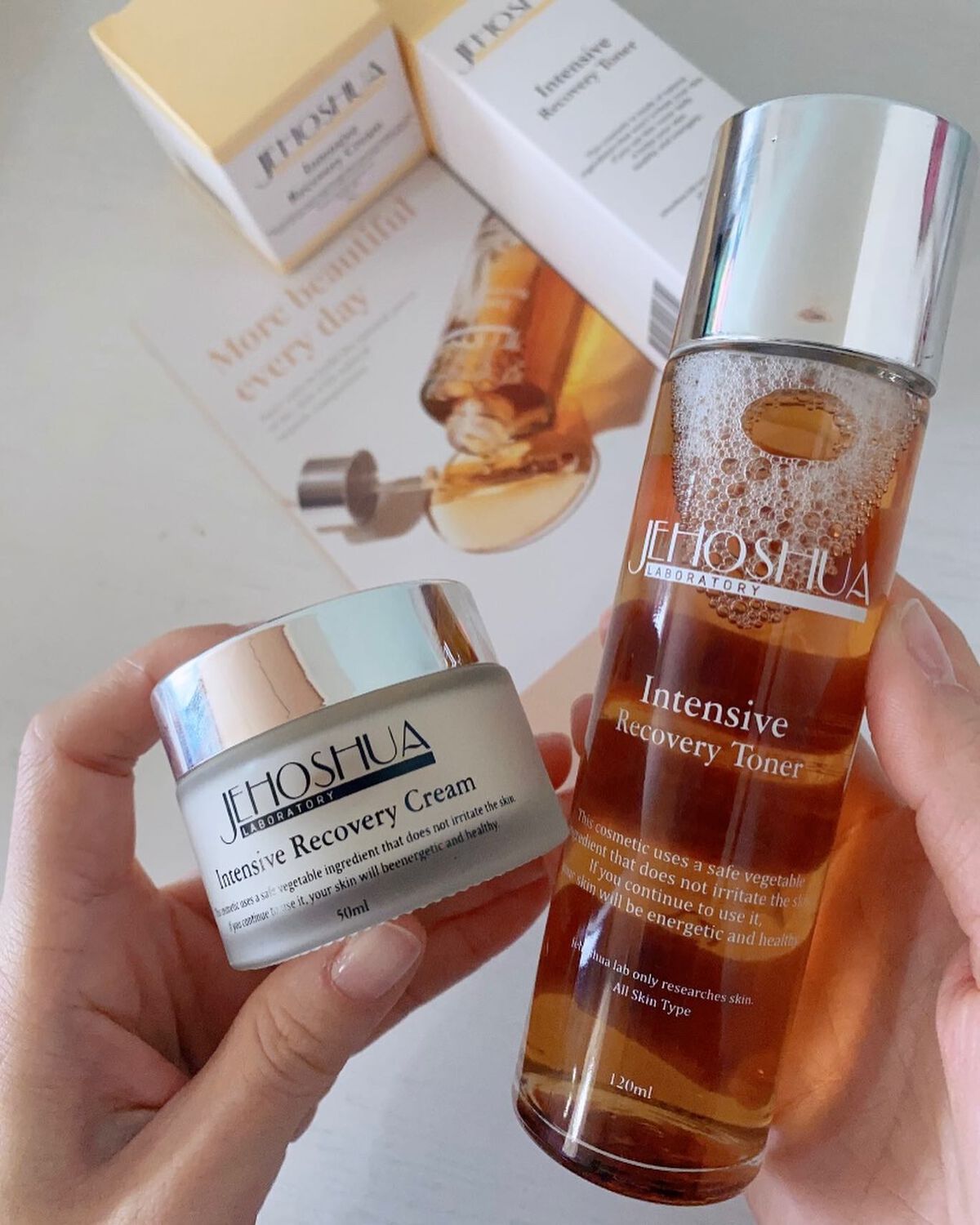 インテンシブリカバリークリーム/ジョシュアラボ /フェイスクリームを使ったクチコミ（2枚目）