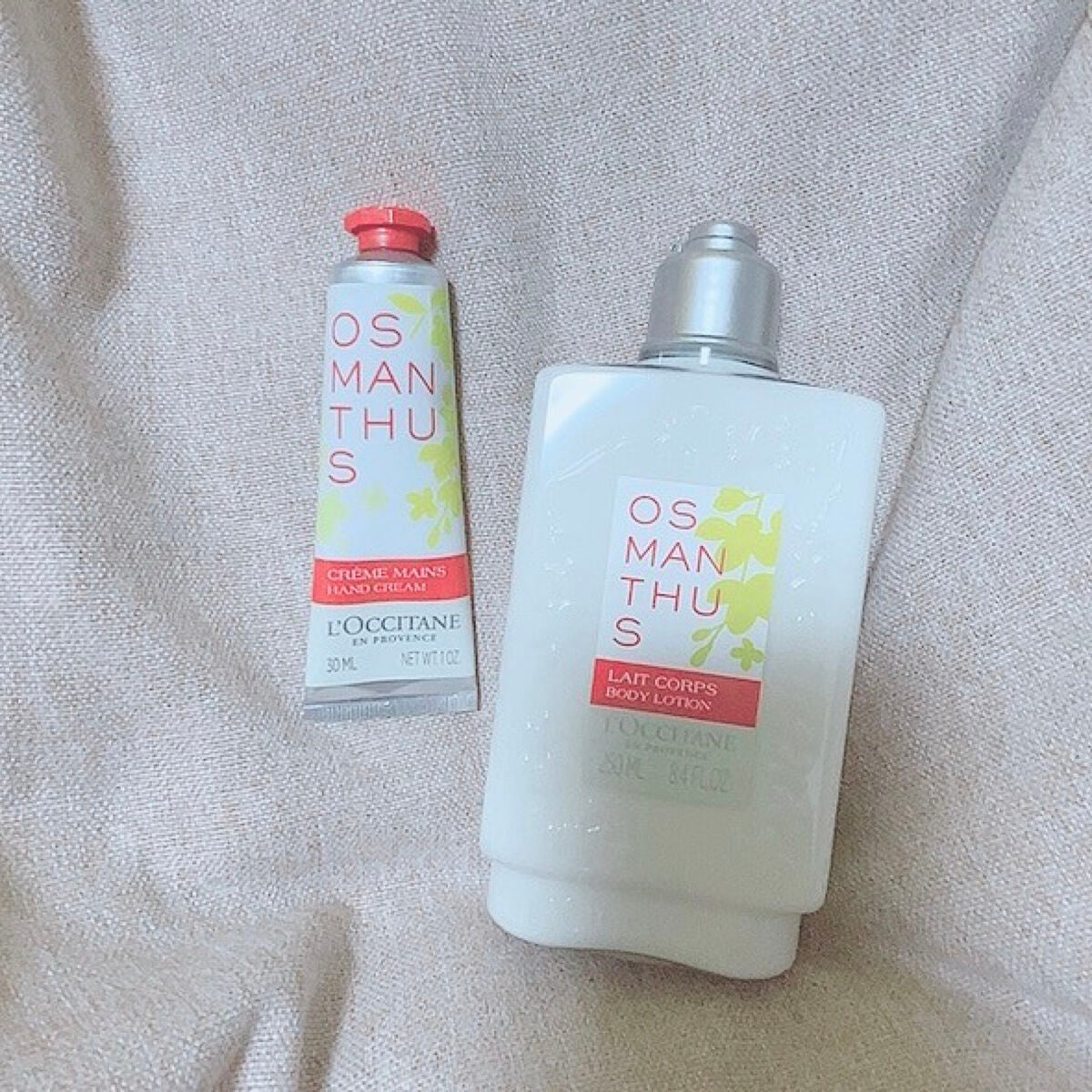 オスマンサス ボディミルク/L'OCCITANE/ボディミルクを使ったクチコミ(1枚目)