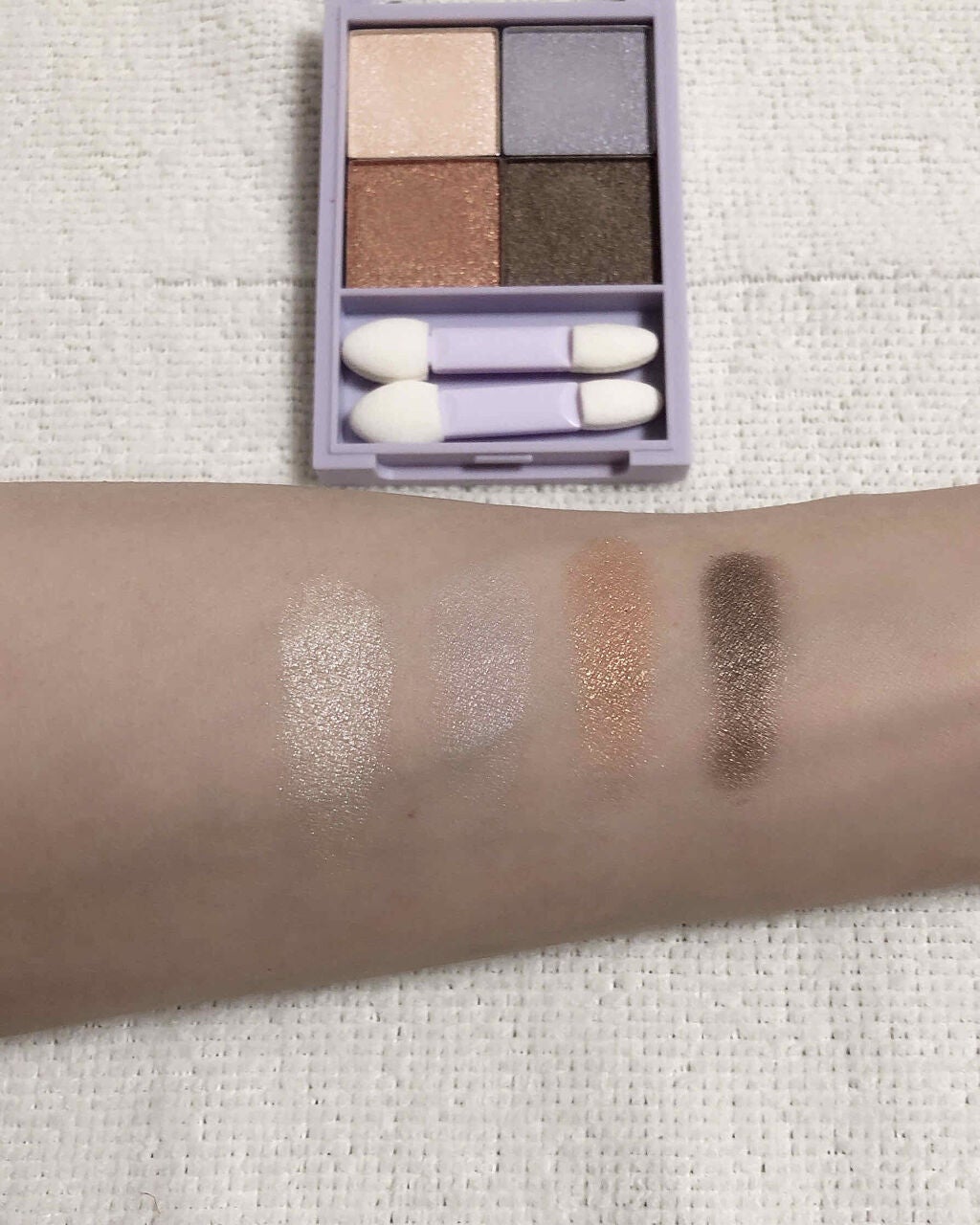 サンキューマート eye shadows/サンキューマート/アイシャドウパレットを使ったクチコミ(4枚目)