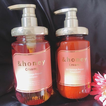 Creamy EXダメージリペアシャンプー1.0/ヘアトリートメント2.0/&honey/市販シャンプーを使ったクチコミ(1枚目)