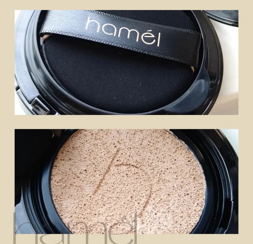 ヴィーガンアクアゼロフィットクッション/HAMEL/クッションファンデーションを使ったクチコミ（3枚目）