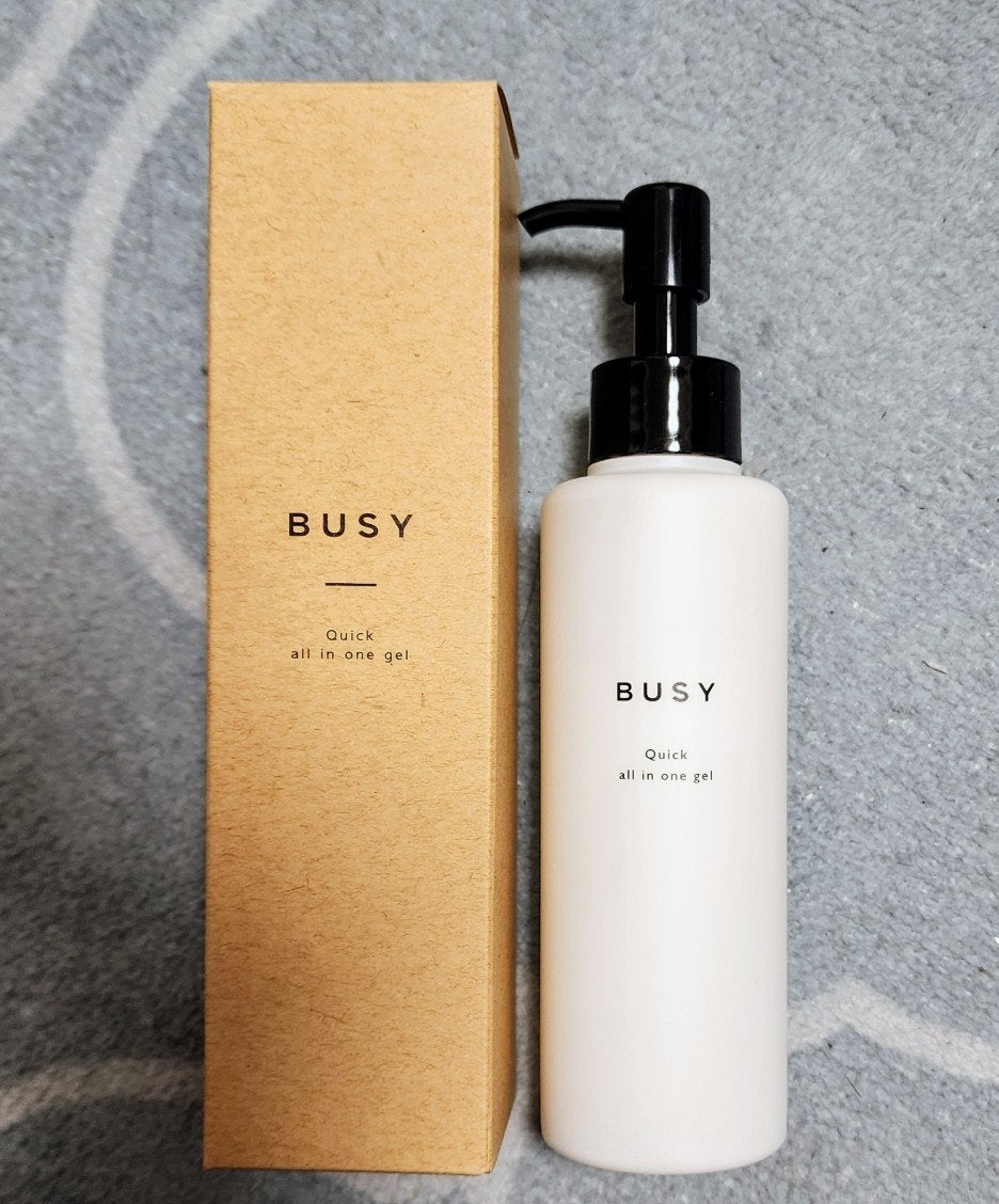ビジー クイック オールインワンジェル/BUSY/オールインワン化粧品を使ったクチコミ(1枚目)