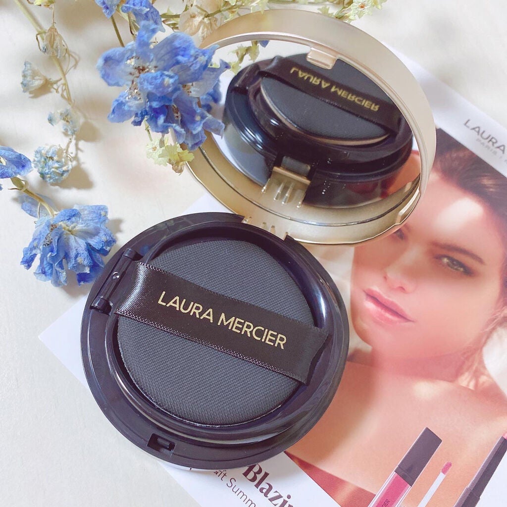 フローレス ルミエール ラディアンス パーフェクティング クッション/ローラ メルシエ/クッションファンデーションを使ったクチコミ(2枚目)