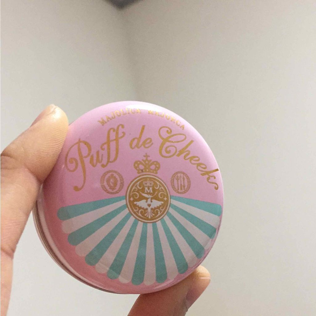 パフ・デ・チーク/MAJOLICA MAJORCA/パウダーチークを使ったクチコミ(1枚目)