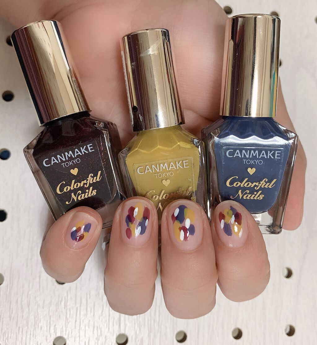 カラフルネイルズ/キャンメイク/マニキュアを使ったクチコミ（1枚目）