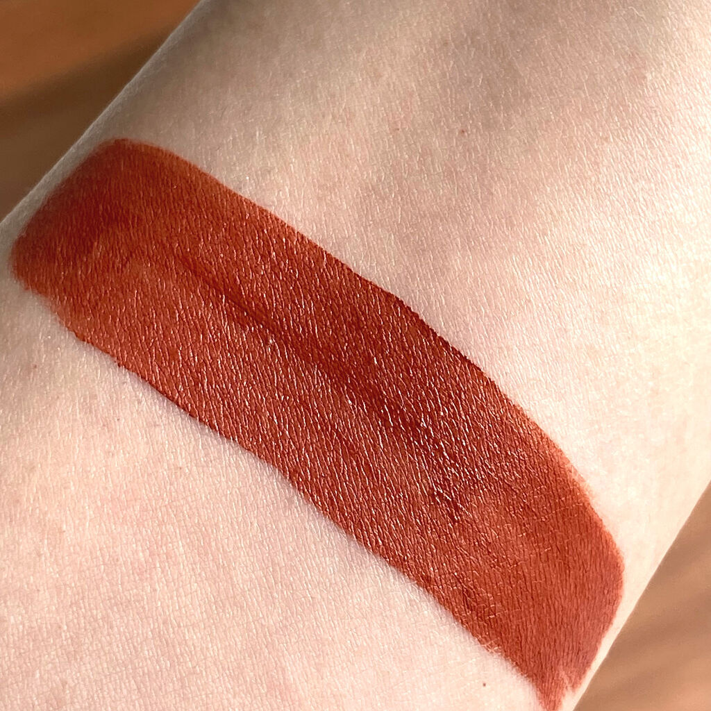 &be リキッドルージュ ガーネットブラウン/＆be/口紅を使ったクチコミ（2枚目）