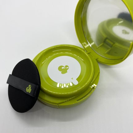 サテンウエアヘルシーグリーンクッション/unleashia/クッションファンデーションを使ったクチコミ(2枚目)