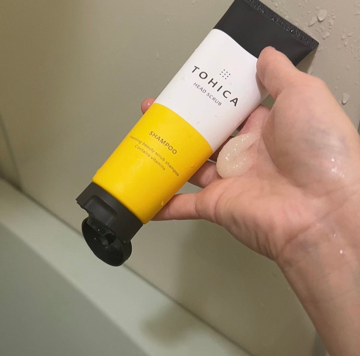 もふるん on LIPS 「TOHICAディープクレンズヘッドスクラブ頭皮と髪のWケアでき..」(2枚目)