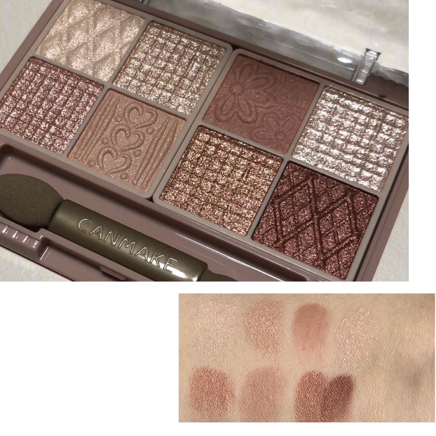 プティパレットアイズ/キャンメイク/パウダーアイシャドウを使ったクチコミ(2枚目)