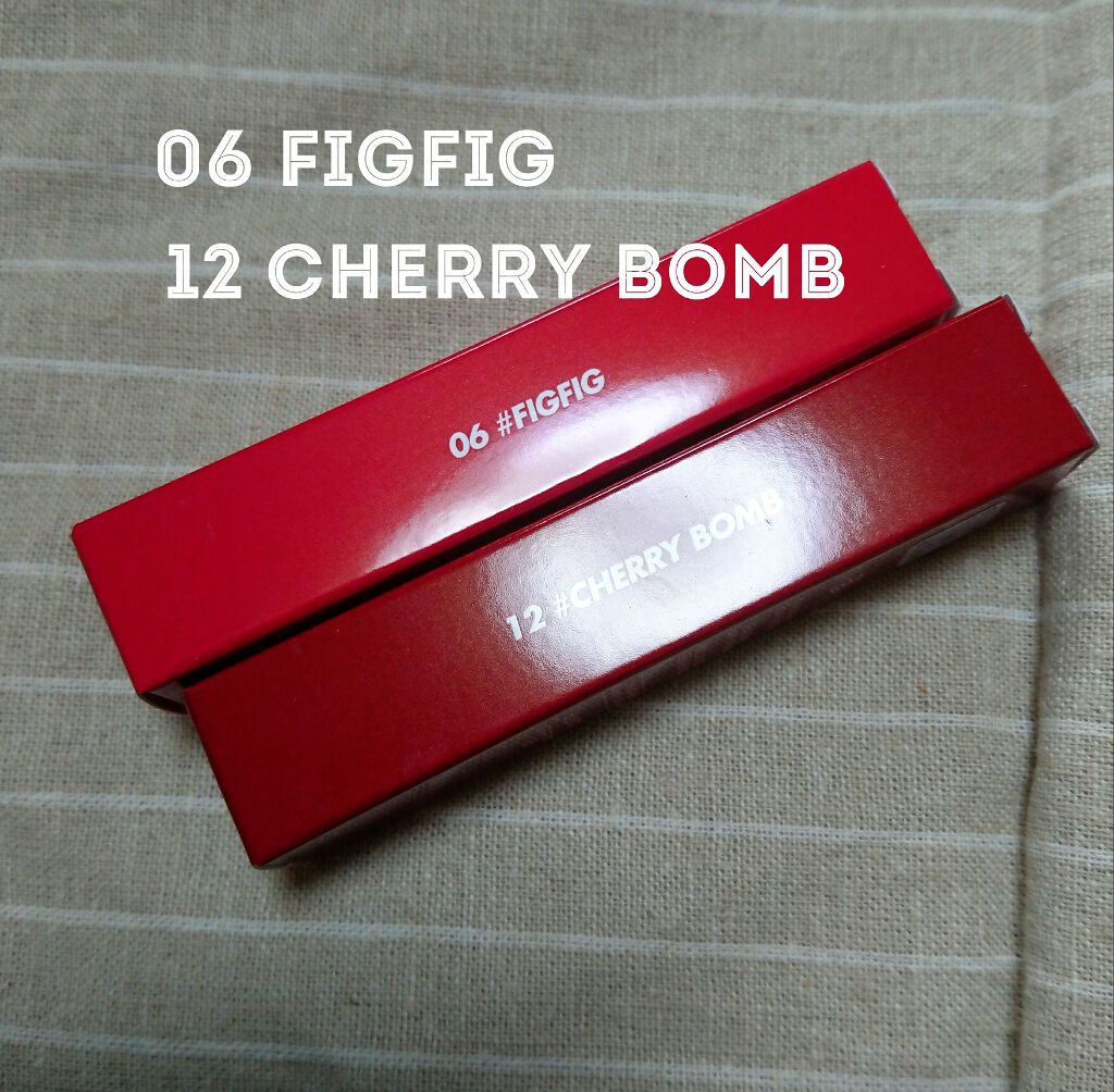 ジューシーラスティングティント/rom&nd/リップティントを使ったクチコミ（1枚目）